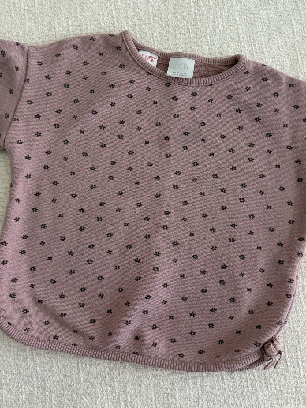 Zara Toddler Girl Pink Floral Top & Bottom Set - Picture 6 of 13